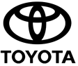 Toyota black and white logo Toyota black and white logo